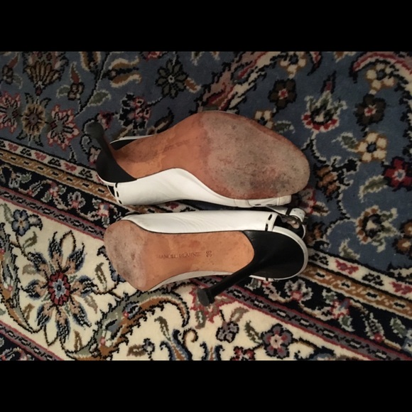 Manolo Blahnik white heels - Picture 5 of 5